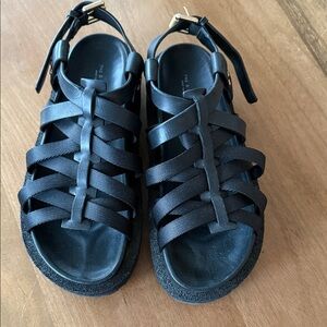 Rag & Bone Black Strappy Sandals